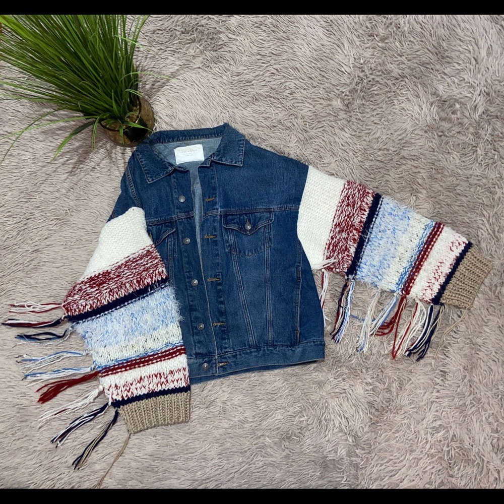 Fringe Jean jacket